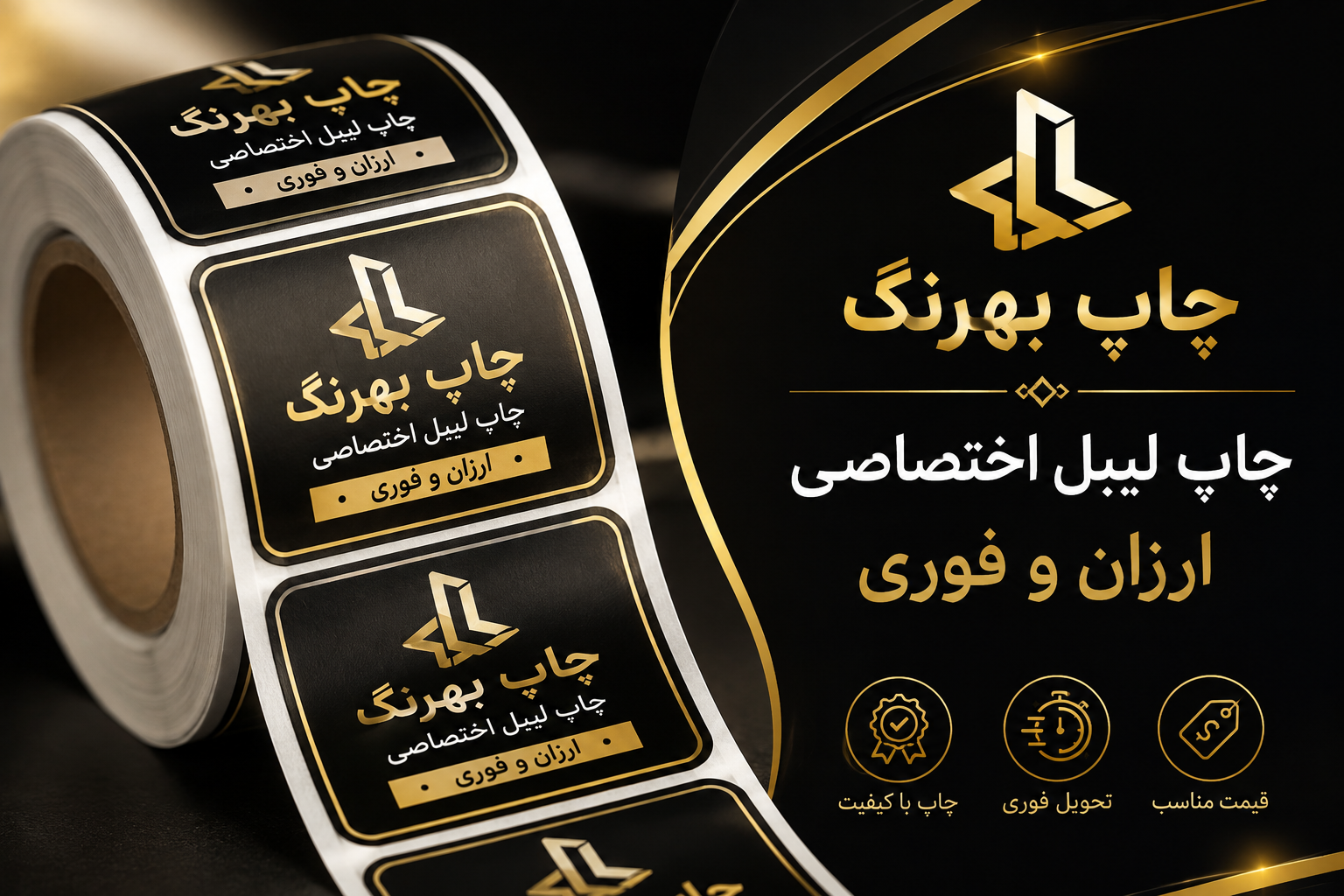 چاپ اختصاصی لیبل